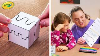 Play Time! Make a Paper Dice to Play a Game!