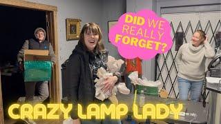 Did we REALLY forget? Crazy Lamp Lady