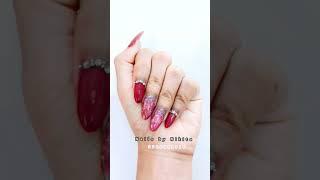 𝗜𝗜 𝗡𝗮𝗶𝗹𝘀 𝗯𝘆 𝗡𝗶𝗸𝗶𝘁𝗮 𝗜𝗜  Simple nais art with marble design and stones #nails #nailinspo #marblenails