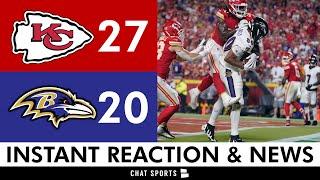 INSTANT REACTION! Baltimore Ravens vs Kansas City Chiefs Thursday Night Football Ft. Lamar Jackson