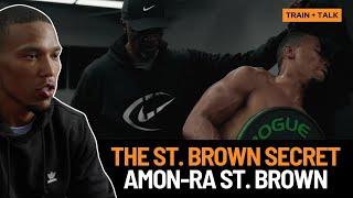 Amon-Ra St. Brown's KILLER Upper Body Workout!