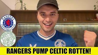 RANGERS PUMP CELTIC 3-0 AT IBROX WITH DEPLETED TEAM!