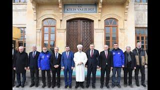 Diyanet İşleri Başkanı Erbaş, Kilis Valiliğini ziyaret etti