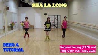 Sha La Long - Line Dance (Dance & Teach) | Regina Cheung | Solid Base | Ping Chen