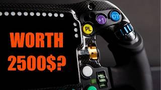 Is This $2,499 Sim Racing Wheel Worth It? | Sim-Lab Mercedes-AMG Petronas F1 Steering Wheel