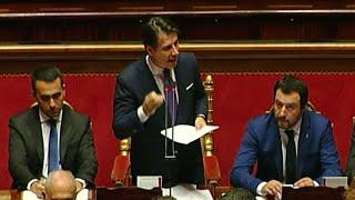 Italy: PM takes aim at EU migrant policy, Russia sanctions in maiden speech