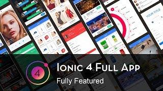 Ionic 4 full app - All features - Enappd