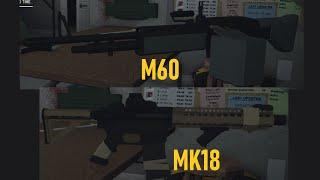 Mk18 vs M60 - Late-game American Guns - Those Who Remain