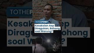 Warga Sekitar SMPN 11 Cirebon Ragukan Kesaksian Aep, Tak Ada Warung di Lokasi Pertemuan Para Pelaku