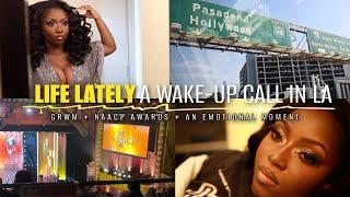 LIFE LATELY: "A WAKE UP CALL IN LA" | NAACP AWARDS + AM I DONE WITH CONTENT CREATING? (EMOTIONAL)