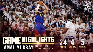 Jamal Murray Full Game Three Highlights vs. Timberwolves 