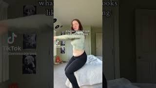 Cute fat belly girl from TikTok | chubby girl