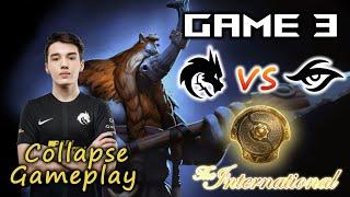 Game 3 - Team Spirit VS Team Secret  - TSpirit.Collapse Gameplay [The International 2021]