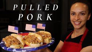 VEGAN PULLED PORK SANDWICHES (also gluten-free) // Fourth of July 2024 