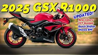 2025 SUZUKI GSX R1000, New Colors and Advanced Features‼️