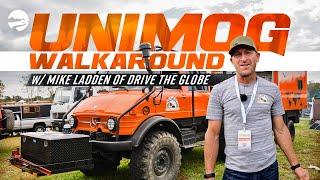 1979 Overland Unimog Walkaround | Mike Ladden - Drive the Globe