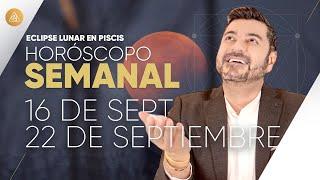 HORÓSCOPO SEMANAL del 16 al 22 de Septiembre | Alfonso León Arquitecto de Sueños