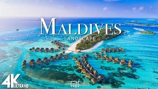 Maldives 4k - Relaxing Music With Beautiful Natural Landscape - Amazing Nature - 4K Video Ultra HD