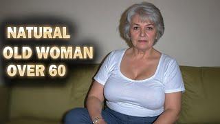 Natural Older Women OVER 60 Fashion Tips Review Part 10 #over60 #naturalwoman