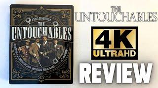 THE UNTOUCHABLES 4K UHD Steelbook Blu-Ray Review - BrandoCritic