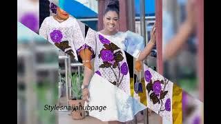 Flashy white Dress Styles For your white coloured fabric.#stylesnaijahub #youtube #fashion