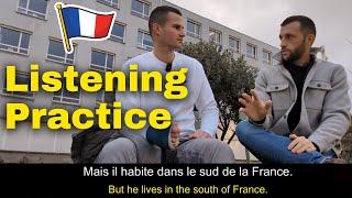 French Listening Practice | Easy French Conversation (FR/EN Subs) beginners and intermediate