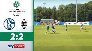 Aufholjagd in der Schlussphase! | Schalke 04 U17 - Borussia M'Gladbach U17 | U17-DFB-NACHWUCHSLIGA