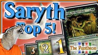 Saryth, the Viper's Fang! | Commander Top 5! | EDH | MTG | The Pantheon | Ep.129