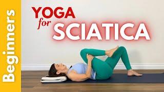 Sciatica pain relief. Yoga stretches that work