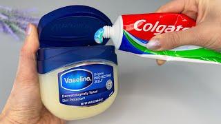 Mix Vaseline with Toothpaste and surprise the whole world! Why isn't this patented?