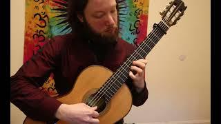 (Live) Bach 998 Allegro (ornamented) - Daniel Olszewski - Classical Guitar