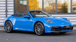 2022 Porsche 911 (992) Carrera Cabriolet - Shark Blue - Walkaround (4K)