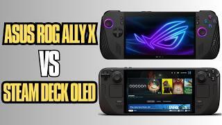 MERAKLA BEKLENEN KIYASLAMA! Asus Rog Ally X mi, Steam Deck Oled mi?