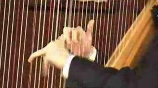 Josh Layne performs Grandjany's cadenza-Handel Harp Concerto