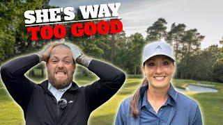 SHE WENT FROM 34HCP TO 9 IN A YEAR! WEST SURREY COURSE VLOG w/Jess Ratcliffe