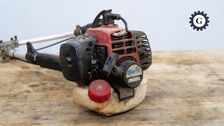 Abandoned Japan Brush Cutter Repairing | Shindaiwa 2401