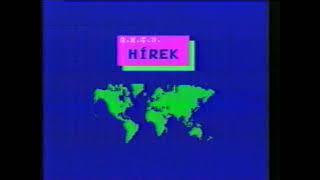 ~1990 Satimex Kft. Budapest XIII. kerület Kábeltv (AKTV) hírek szignál
