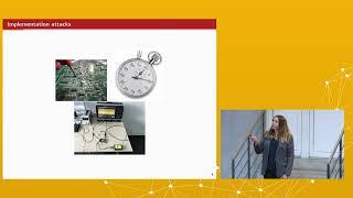 Lecture: Deep Learning and Physical Attacks on Embedded Systems: How Deep can we go? (Lejla Batina)