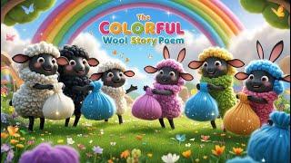 The Colorfull Wools Poem| Hippa Brand #cocomelon #sheep #cartoon