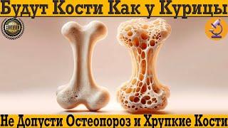 Будут кости как у курицы! Предотврати остеопороз, хрупкие кости, суставы и связки!