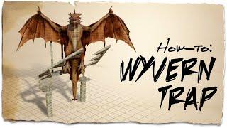 How to build a cheap Wyvern milking trap (v2) | ARK: Survival Evolved | Building Tips