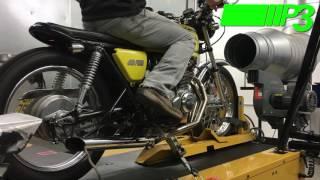 Honda CB400 four carb set up P3 Tuning Liverpool