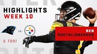 Big Ben Has More TDs Than Incompletions vs. Panthers!