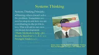 Systems Thinking into 2018 - Yes, We Still Need It!