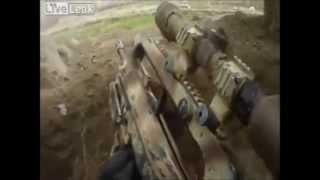 Intense firefight French Chasseurs Alpins vs Talibans