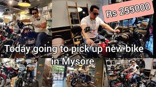 Today going to pick up new bike in Mysore #tibetan #tibetanvlogger #tibetanyoutuber #2023