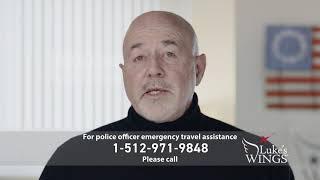 Luke's Wings Fallen Officer Transportation Assistance Program PSA with Bernie Kerik