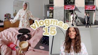 VLOGMAS 15 - hacer el vago está bien, popup non stop, mis mejores outfits y indio muy top