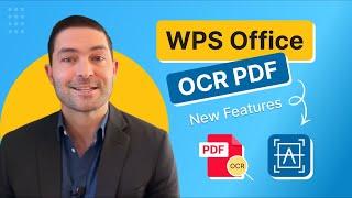 How to Use OCR PDF to Make a Scanned PDF Editable | WPS Office OCR PDF New Feature!