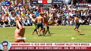 Match 3- India Vs. Pakistan - New Zealand Kabaddi Cup 2023